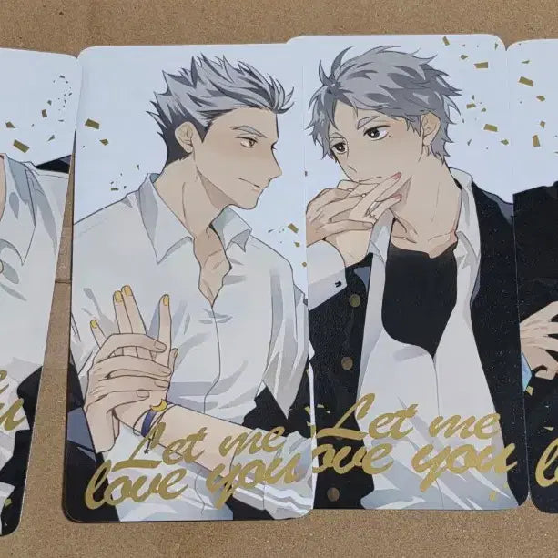 [BUNJANG] Haikyuu!! Unofficial Card Holder Set / 하이큐 비공식 카드택 4종 일괄 양도