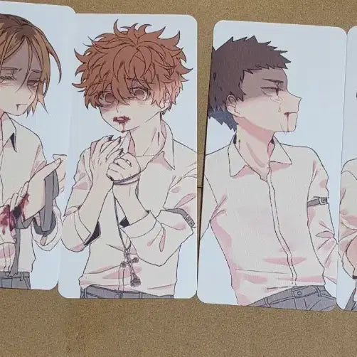[BUNJANG] Haikyuu!! Unofficial Card Set (6 Types) Bundle Set / 하이큐 비공식 카드택 6종 일괄 양도