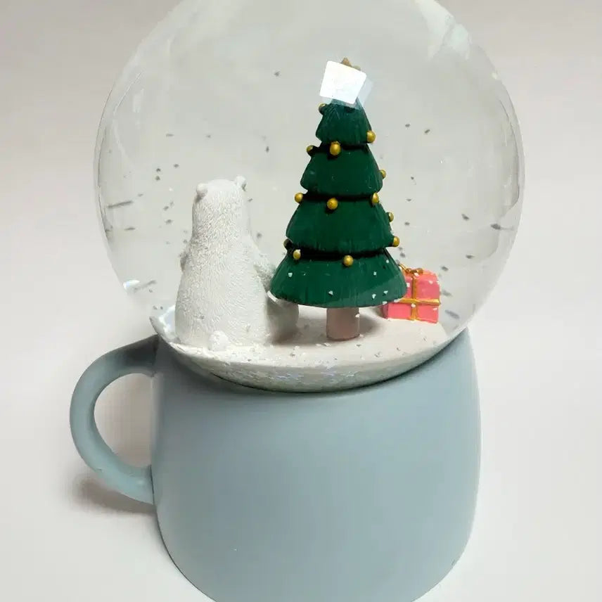 [BUNJANG] Starbucks Holiday White Snow Globe / 스타벅스 홀리데이 화이트스노우 글로브 스노우볼 판매합니다.