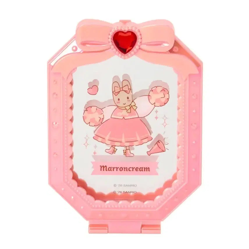 [BUNJANG] Sanrio Cheerleaders Series Marron Cream Aurora Mirror / 산리오 모두를 응원 치어리테일즈 시리즈 마론크림 오로라 미러