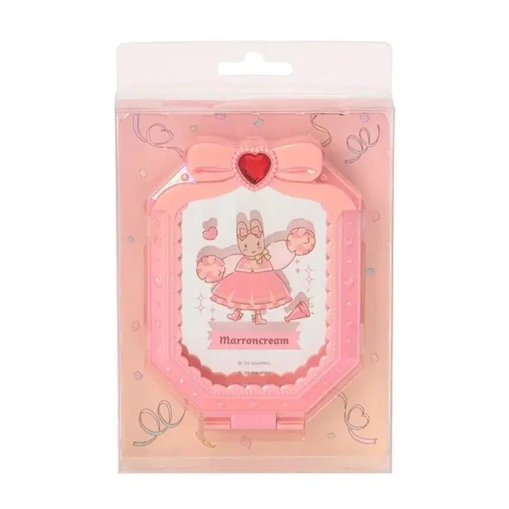 [BUNJANG] Sanrio Cheerleaders Series Marron Cream Aurora Mirror / 산리오 모두를 응원 치어리테일즈 시리즈 마론크림 오로라 미러