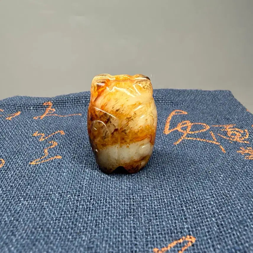 [BUNJANG] Jade Cicada Pendant / 옥 조각 팬던트 매미 모양