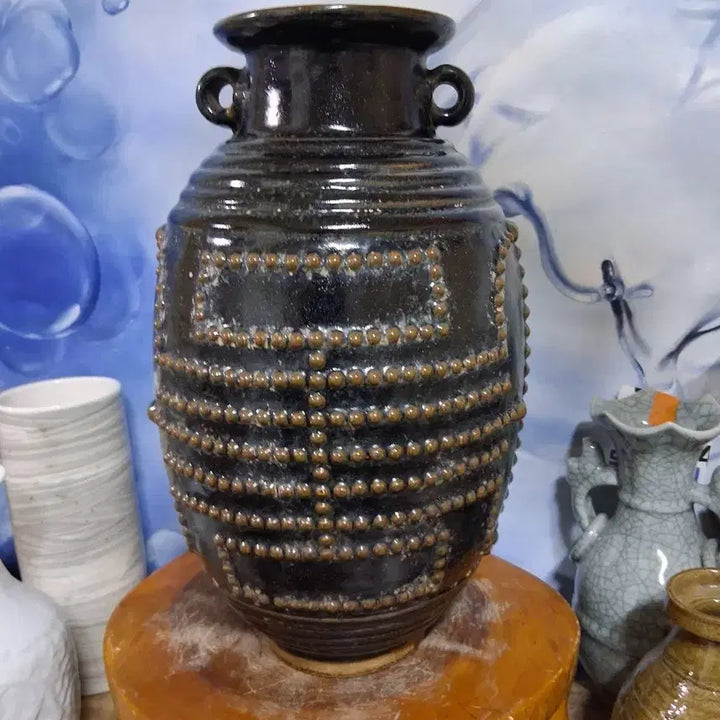 [BUNJANG] Yi Ho Celadon Porcelain Vase / 양이호   연대 좋은 도자기