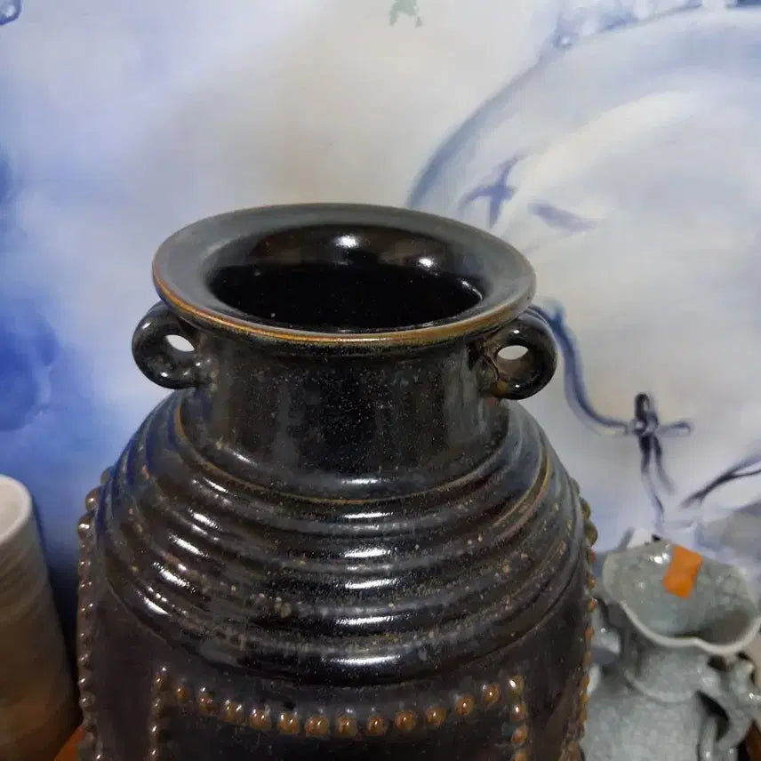 [BUNJANG] Yi Ho Celadon Porcelain Vase / 양이호   연대 좋은 도자기