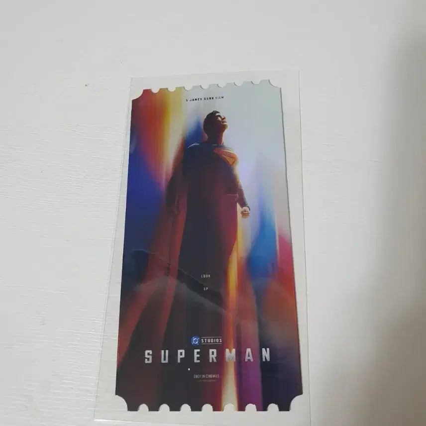[BUNJANG] Superman Megabox Special Ticket / 오티 메가박스 슈퍼맨