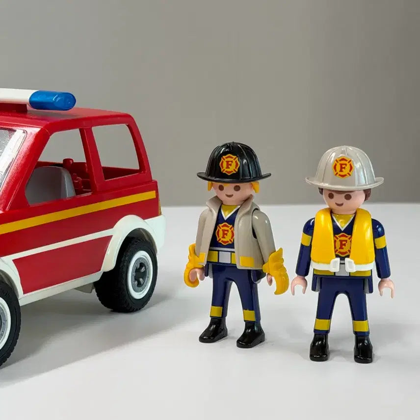 [BUNJANG] Playmobil Fire Truck Figure Bundle Set / 플레이모빌 소방차 피규어 (일괄 판매)