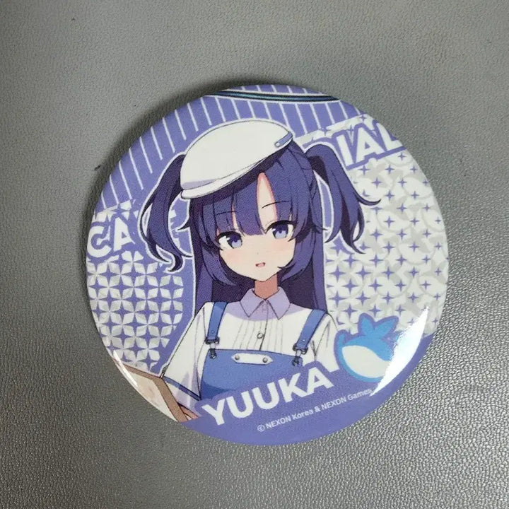 [BUNJANG] Blue Archive Yuuka Official Acrylic Standee Bundle (7 pcs) + Card + Can Badge / 일괄 블루아카이브 유우카 공식 아크릴 7개+카드+캔뱃지
