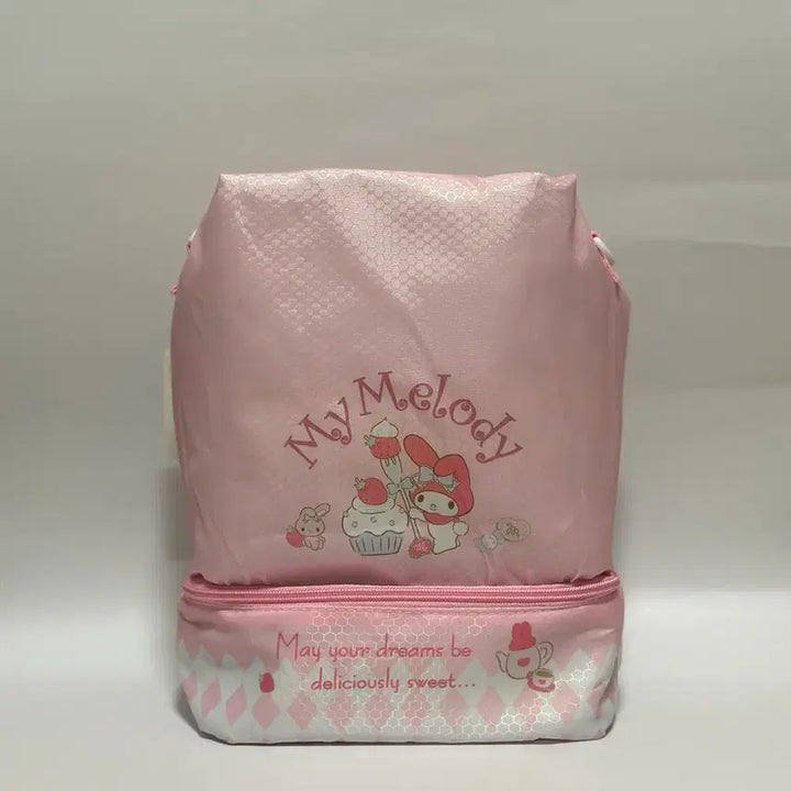 [BUNJANG] My Melody 2-Tier Cooler Bag / 마이멜로디 2단 보냉백