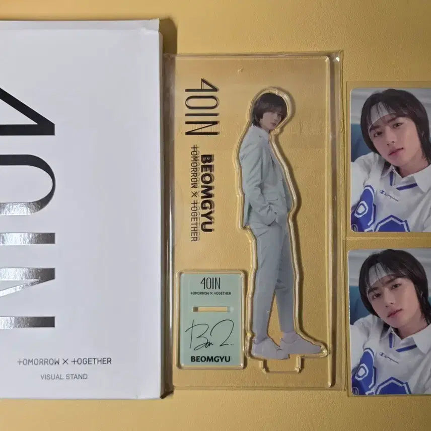 [BUNJANG] TXT Choi Beomgyu Official Photocard Standee Bundle Set / 투바투 TXT 포을 포카 등신대 범규 최범규 일괄 판매