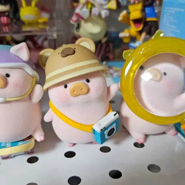 [BUNJANG] Roo &amp; Roo Piggy Figure / 루루더피기 돼지피규어