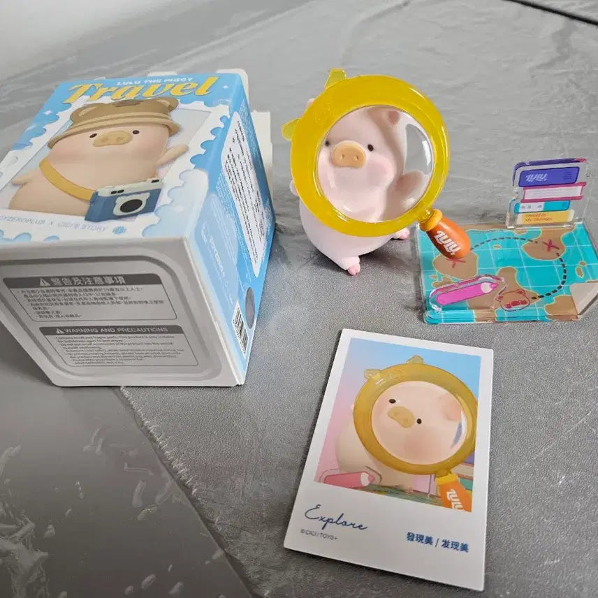 [BUNJANG] Roo &amp; Roo Piggy Figure / 루루더피기 돼지피규어
