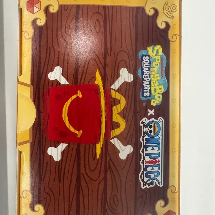 [BUNJANG] SpongeBob x One Piece Luffy Collaboration Figure / 스폰지밥 루피 콜라보 피규어!!