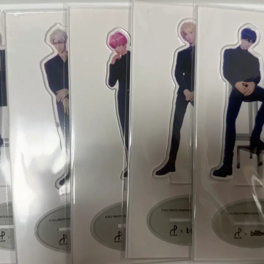 [BUNJANG] PLAVE Billboard Acrylic Stand Bundle Set / 플레이브 빌보드 아크릴 스탠드 일괄