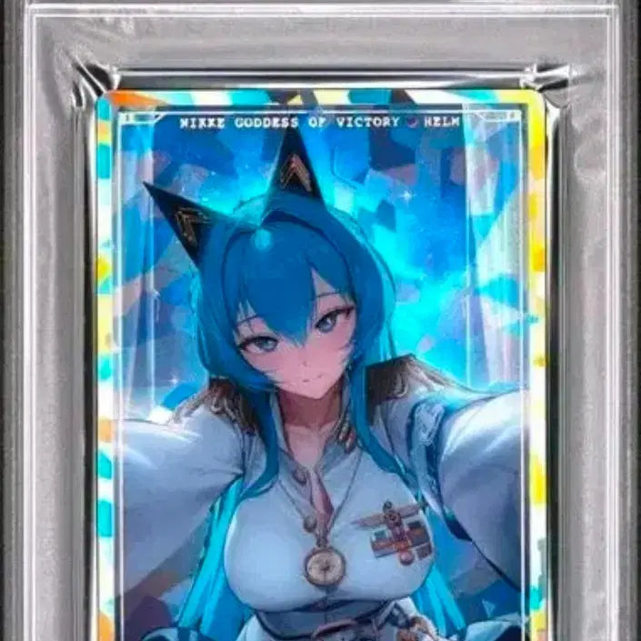 [BUNJANG] Nikke Commander Helm Secret Parallel Japan Wafer 4 PSA 10 / [PSA 10] 니케 커맨더 헬름 시크릿 패러렐 일본 웨이퍼 4