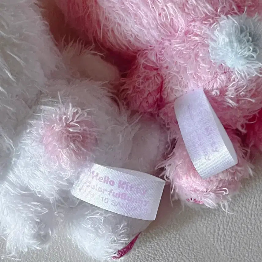 [BUNJANG] Sanrio Hello Kitty Colorful Bunny White Pink Rabbit (Bundle Set) / (일괄)2010년 고전 키티 컬러풀 버니 화이트 핑크 토끼