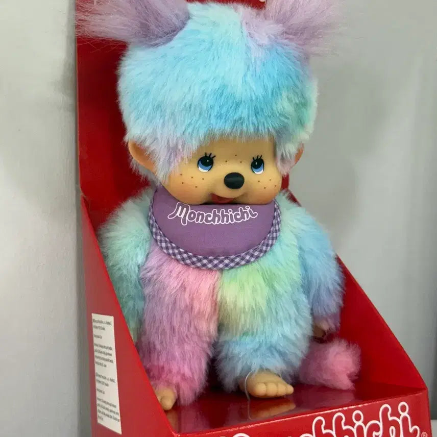 [BUNJANG] Monchhichi Tie-Dye Plush Toy / 새상품)몬치치 타이다이 인형