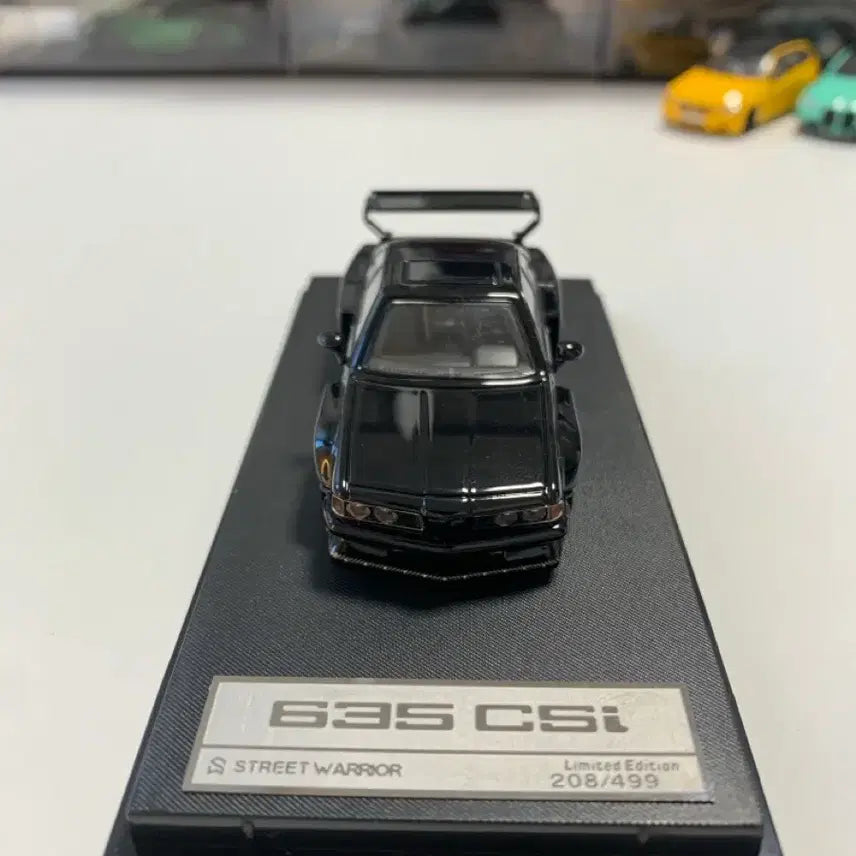 [BUNJANG] STREET WARRIOR BMW e24 635csi 1:64 Scale Diecast Model / STREET WARRIOR BMW e24 635csi 1:64 스케일 판매합니다(케이스 포함)