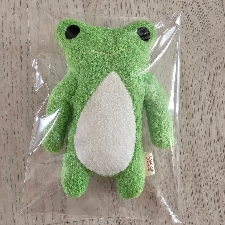 [BUNJANG] Fumofumo Mini Size Frog Plush Keychain Rare / 일본 후모후모 미니 사이즈 인형 키링 개구리 레어