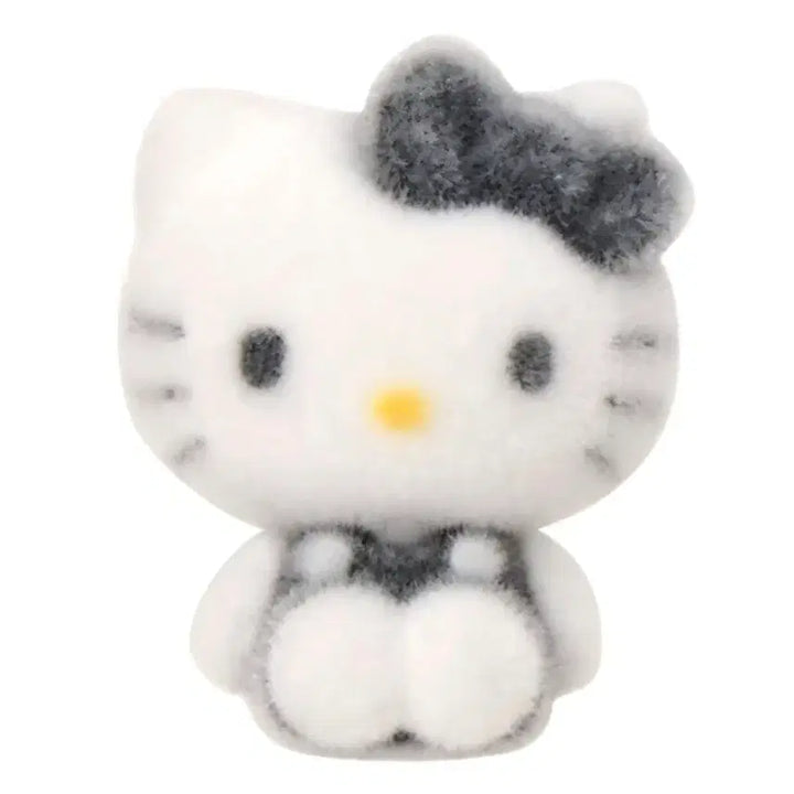 [BUNJANG] Sanrio Fluffy Accessory Series Hello Kitty Earrings / 산리오 플로키 액세서리 시리즈 헬로키티 귀걸이