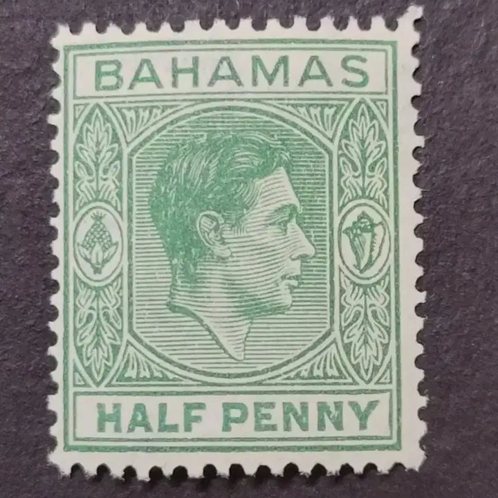 [BUNJANG] 1938 King George VI Commemorative Stamp - Bahamas / 1938년 영국 킹조지6세 기념 우표Bahama King George