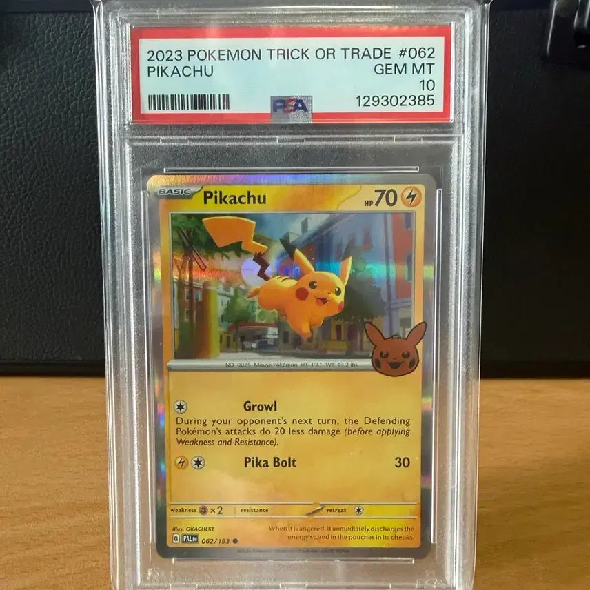 [BUNJANG] Pokemon Halloween Pikachu PSA 10 / 2023 포켓몬 할로원  피카츄 psa10