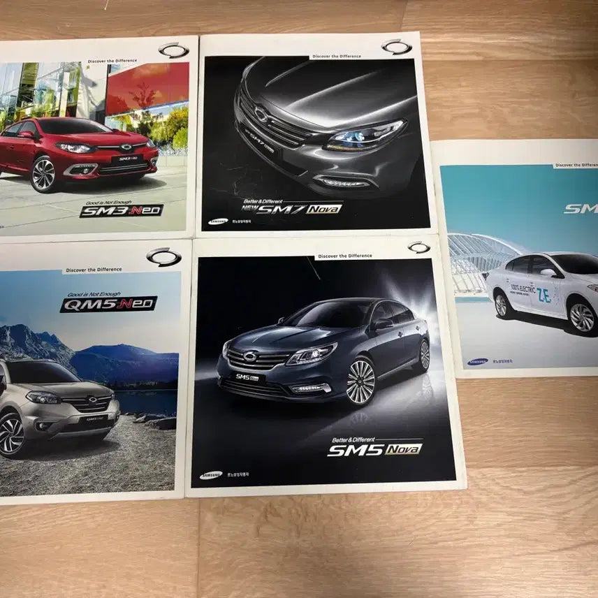 [BUNJANG] Renault Samsung Motors Catalogs / 르노삼성자동차 카탈로그