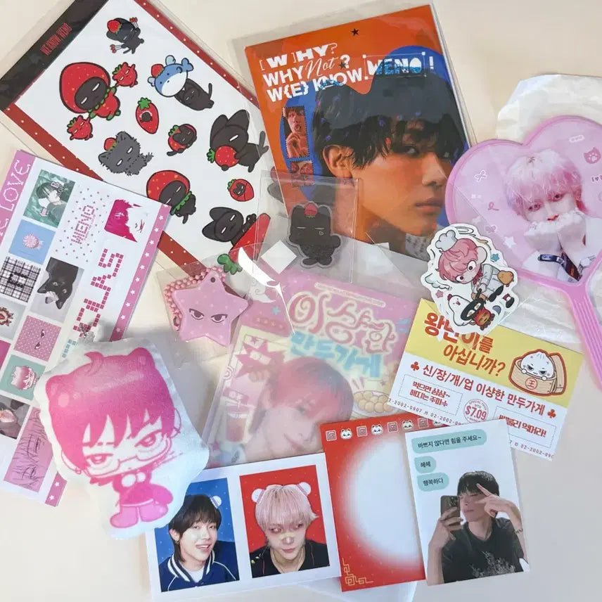 [BUNJANG] &amp;TEAM Nicholas Birthday Cafe Event Bundle Set / (일괄) 앤팀 니콜라스 생일 카페 이벤트 특전 판매 양도