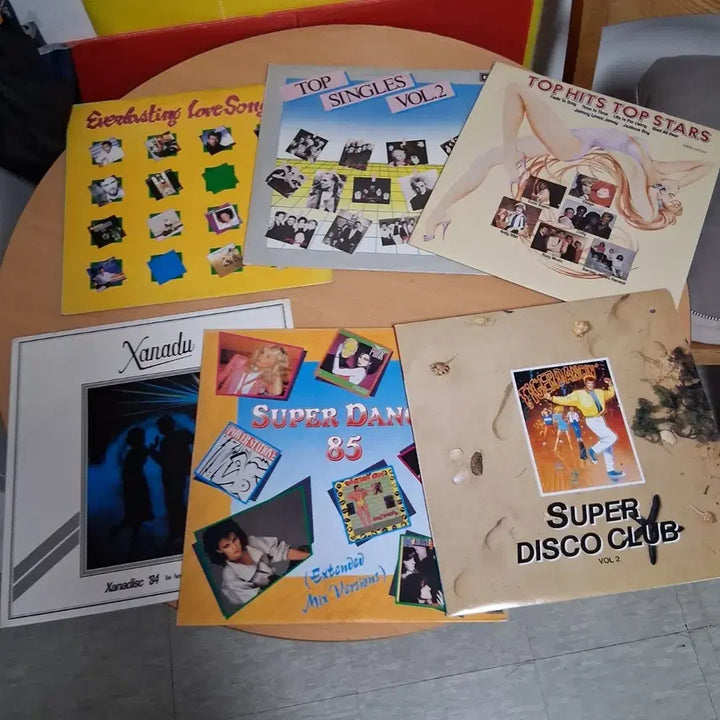 [BUNJANG] Vintage Pop Hits Omnibus 6 LP Bundle Sale / 추억의 히트 팝송 옵니버스 LP 6장 일괄 할인