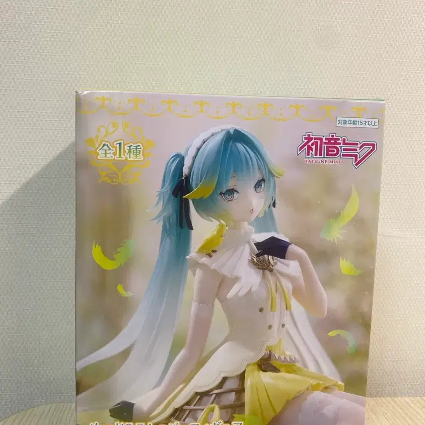 [BUNJANG] Hatsune Miku Canary Noodle Stopper Figure / 미쿠 카나리아 누들스토퍼
