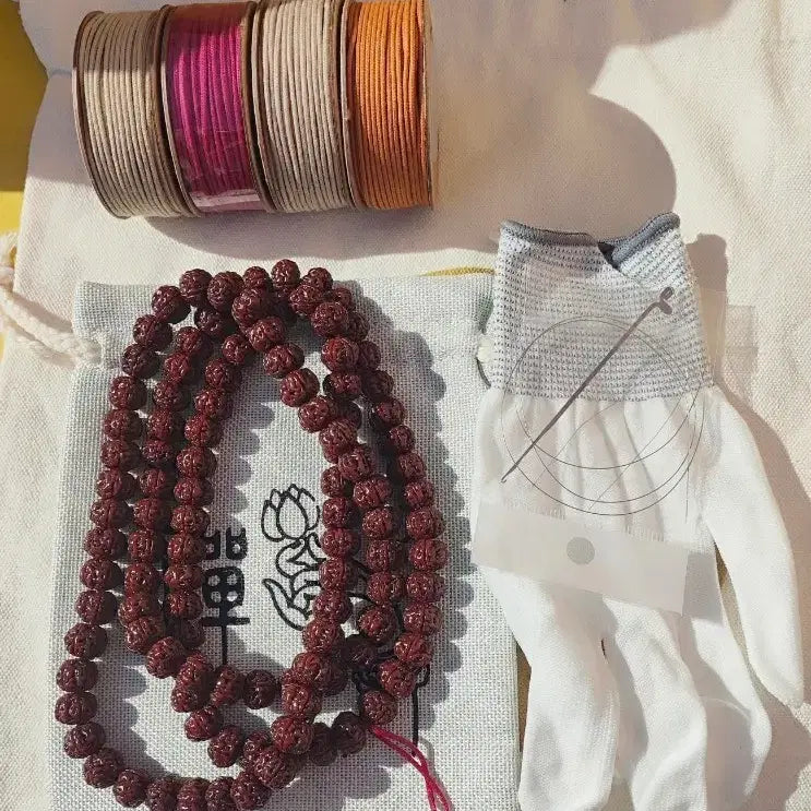 [BUNJANG] King Bodhi Seed Prayer Beads (108+6 beads, 11mm) / 네팔 킹 최고급  금강보리수 108+6주 11mm좌우