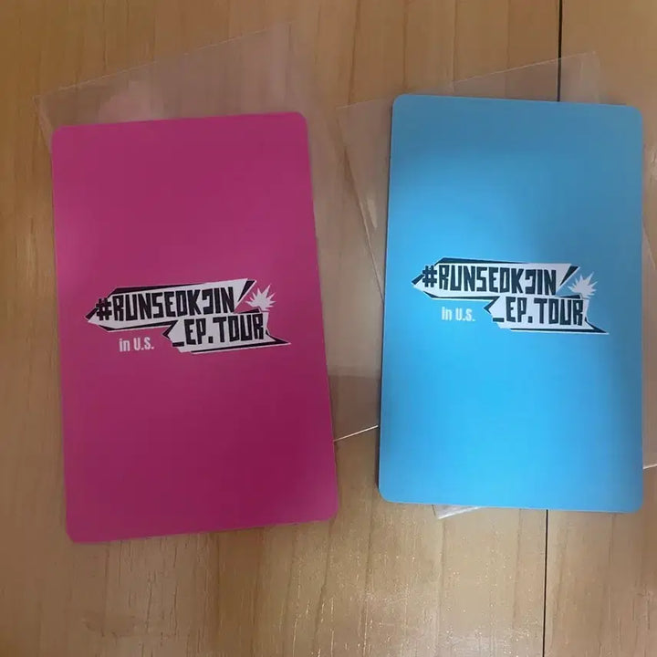 [BUNJANG] BTS Jin Lucky Draw Set / BTS 방탄 진 석진 JIN 런석진 미국 럭드 2종 세트