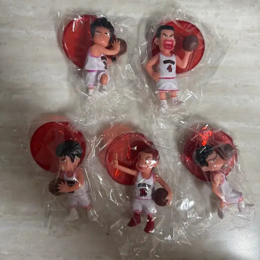 [BUNJANG] Slam Dunk Shohoku Five Figures White Version / 슬램덩크 북산 5인방 피규어 화이트 버전