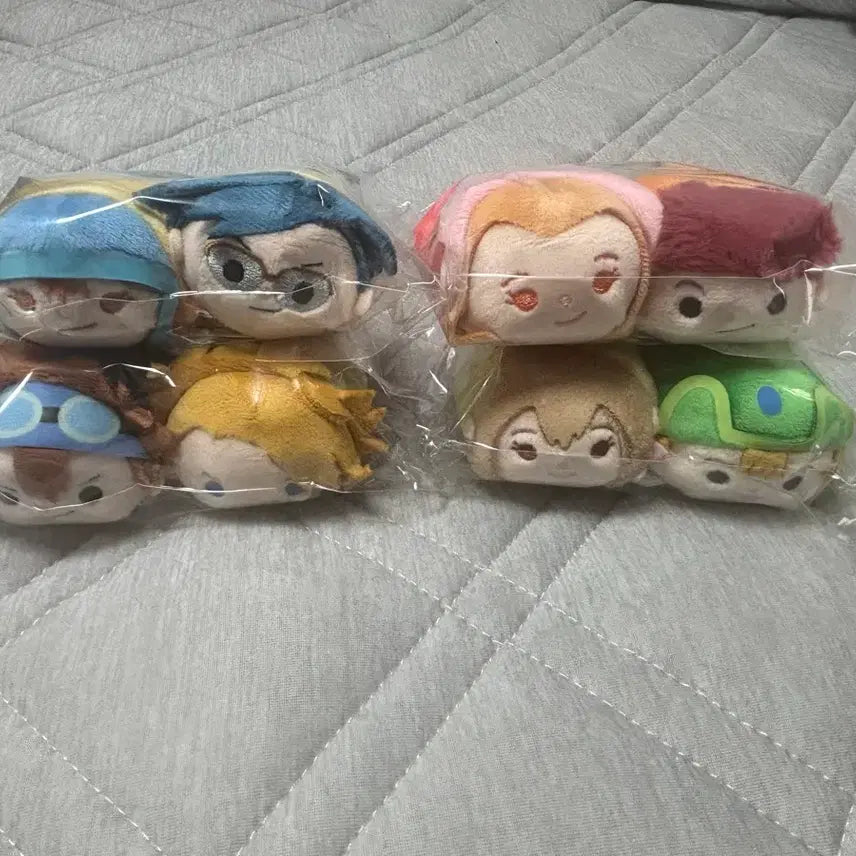 [BUNJANG] Digimon Tsum Tsum 8-Piece Plush Set / 디지몬 쯔무쯔무 8종 인형 일괄판매