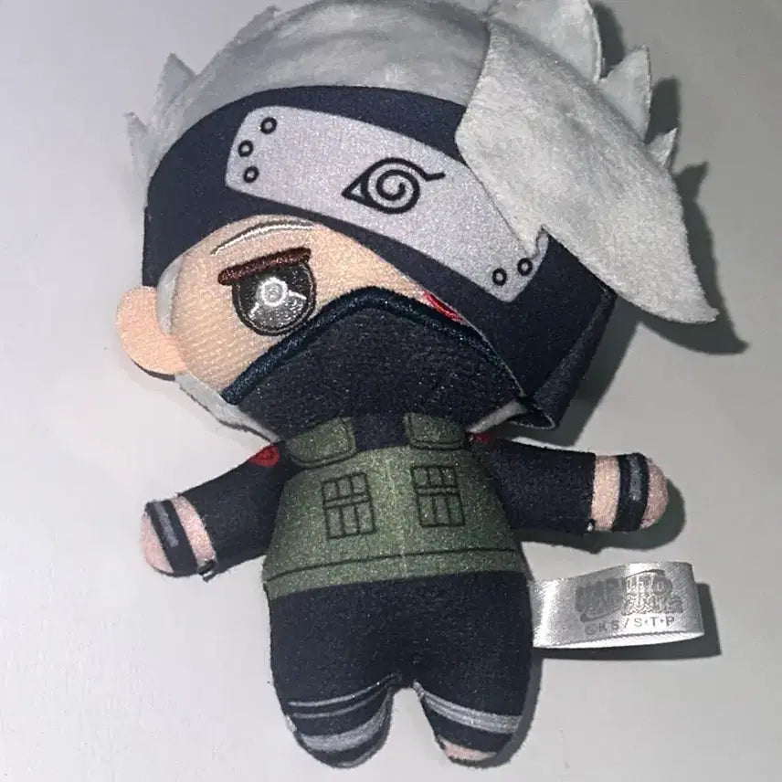 [BUNJANG] Naruto Hatake Kakashi Ball Chain Mascot Plush / 나루토 하타케 카카시 볼체인 마스코트 인형 누이