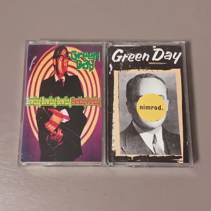 [BUNJANG] Green Day Cassette Tape Bundle Set / (중고 카세트) Green day 그린데이 카세트 테이프 2개 일괄