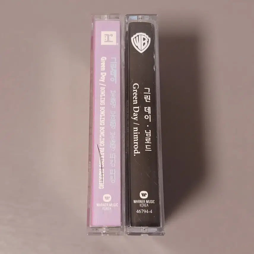 [BUNJANG] Green Day Cassette Tape Bundle Set / (중고 카세트) Green day 그린데이 카세트 테이프 2개 일괄