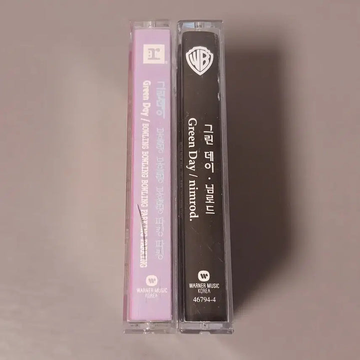 [BUNJANG] Green Day Cassette Tape Bundle Set / (중고 카세트) Green day 그린데이 카세트 테이프 2개 일괄