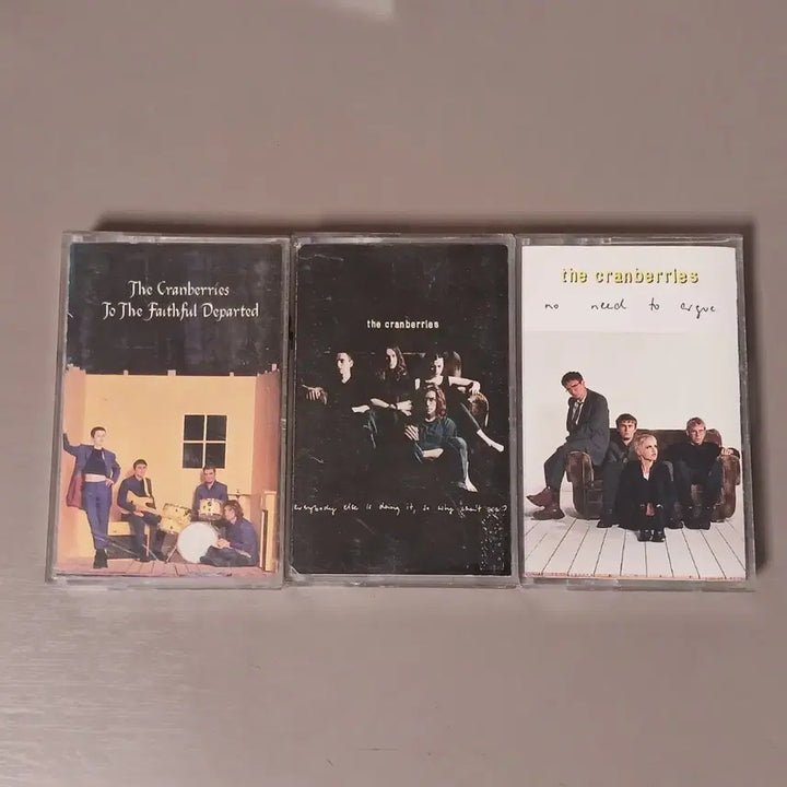 [BUNJANG] The Cranberries Cassette Tape Bundle Set / (중고 카세트) 크랜베리스 카세트 테이프 3개 일괄