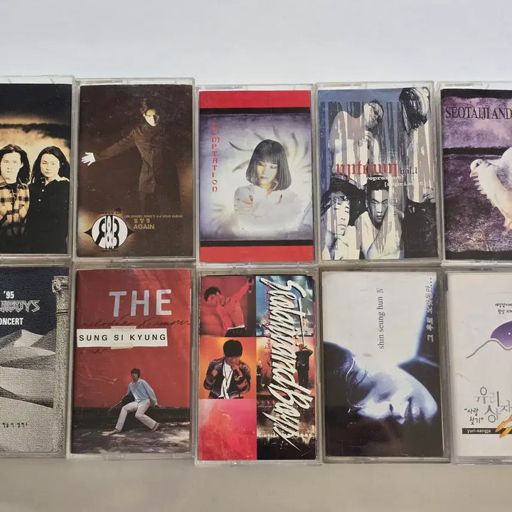 [BUNJANG] Various Artists Bundle Set Cassette Tapes / 24 터보, 임창정, 장혜진, 업타운, 서태지와 아이들 (3집), &