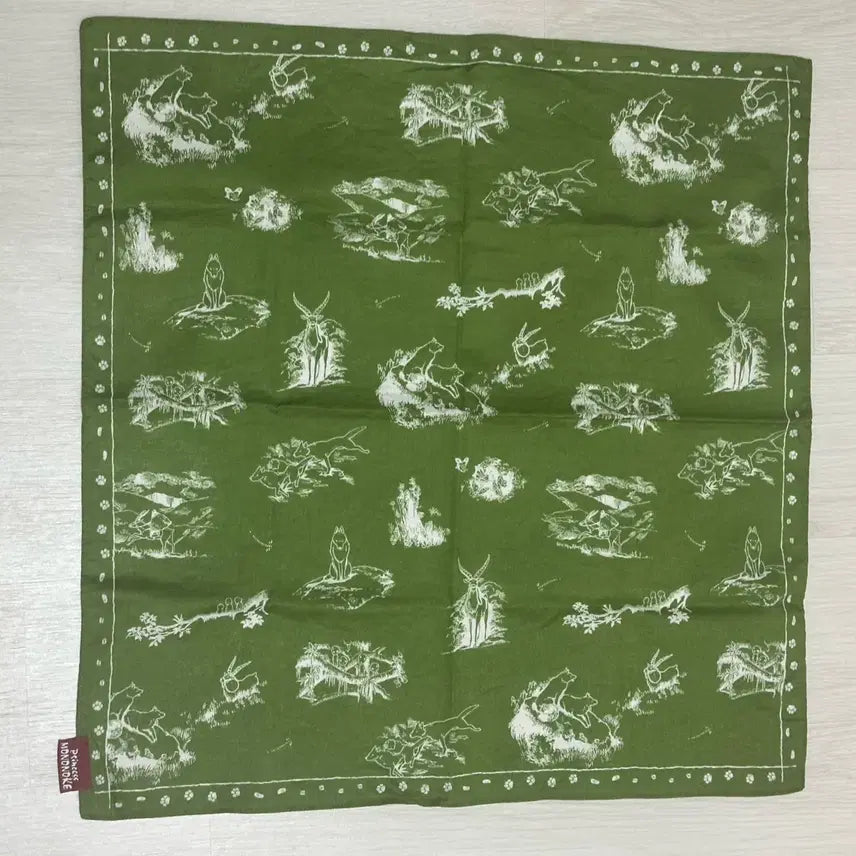 [BUNJANG] Princess Mononoke Handkerchief / 모노노케히메 손수건