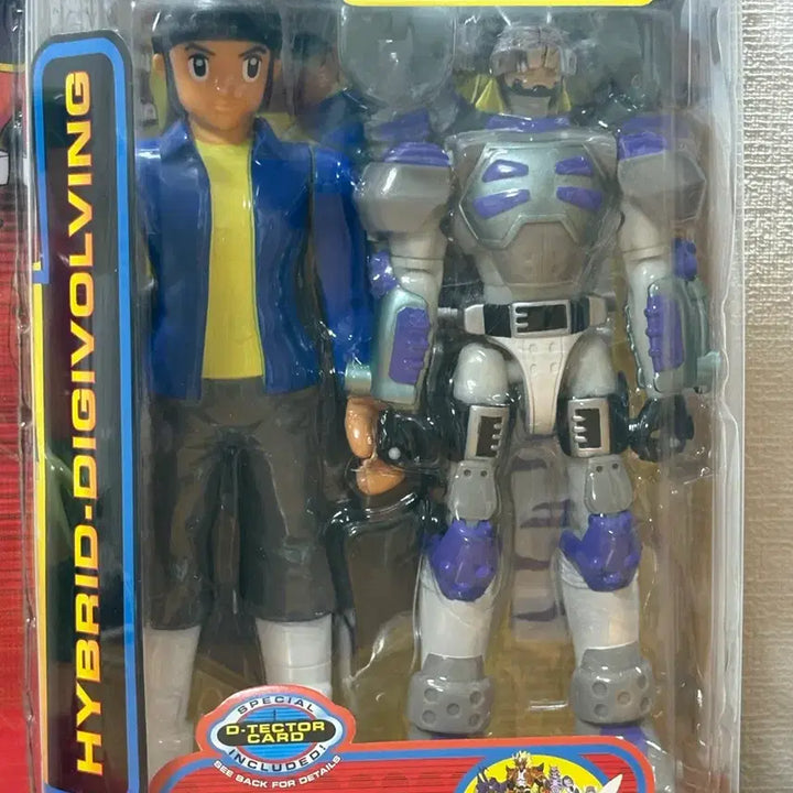 [BUNJANG] Digimon Frontier Woo Jeonghoon + Seon WooHyun (Wolfmon) Spirit Evolution Figure Set / 디지몬 프론티어 우정훈+선우현(볼프몬) 스피릿 에볼루션 피규어 세트