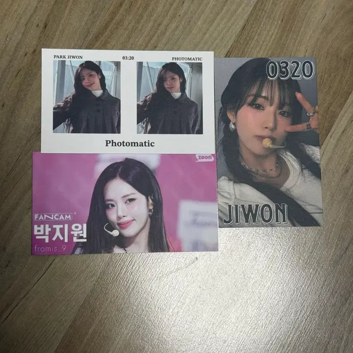[BUNJANG] fromis_9 Park Ji-won Photocard / 프로미스나인 박지원 포토카드