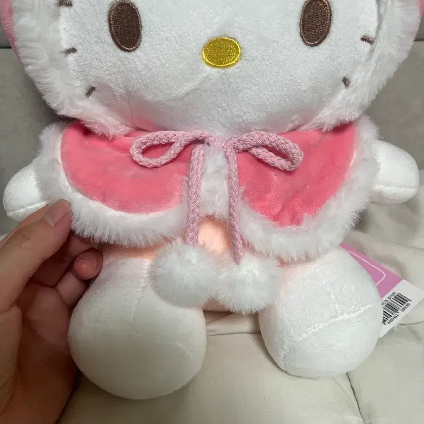 [BUNJANG] Sanrio Cloaked Doll Set (Cinnamoroll/Hello Kitty) / 산리오 망토인형 세트 (시나모롤/헬로키티)