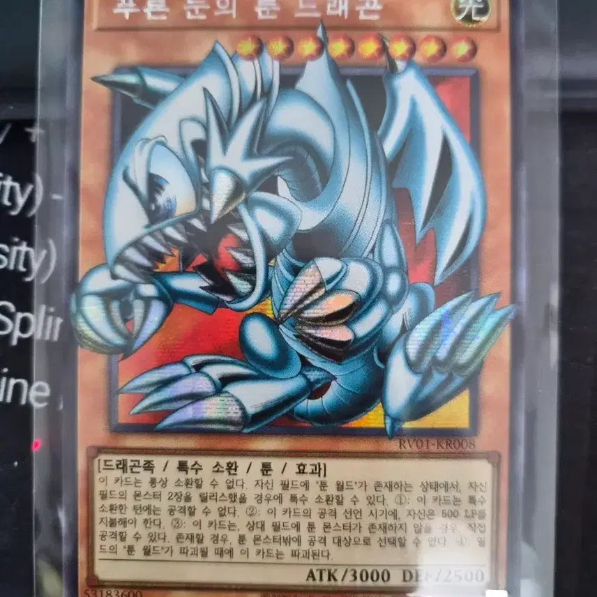 [BUNJANG] Blue-Eyes White Dragon Over Frame / 유희왕 푸른눈의툰드래곤 오버프레임 시크