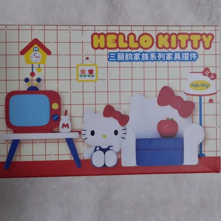 [BUNJANG] Sanrio Hello Kitty Furniture Set Figures (Sealed) / 산리오 키티 가구 세트 피규어