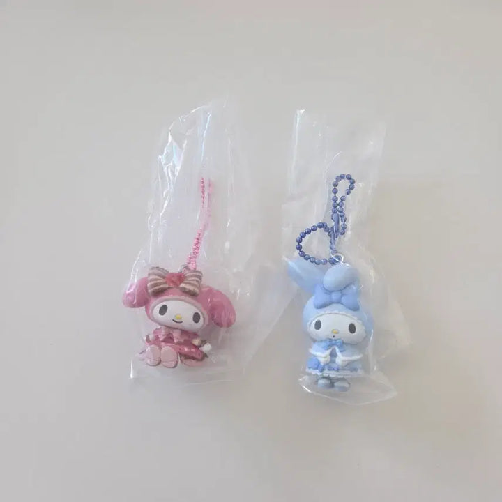 [BUNJANG] My Melody Lolita Keychain 2 Set Bundle / 마이멜로디 로리타 키링 2종 세트 일괄 마이멜로디 메이드 키링