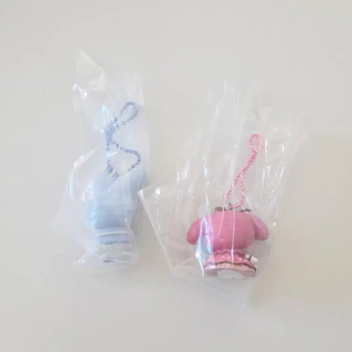 [BUNJANG] My Melody Lolita Keychain 2 Set Bundle / 마이멜로디 로리타 키링 2종 세트 일괄 마이멜로디 메이드 키링