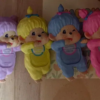 [BUNJANG] Monchhichi Colors Hyper Set / 몬치치컬러즈 히퍼 세트