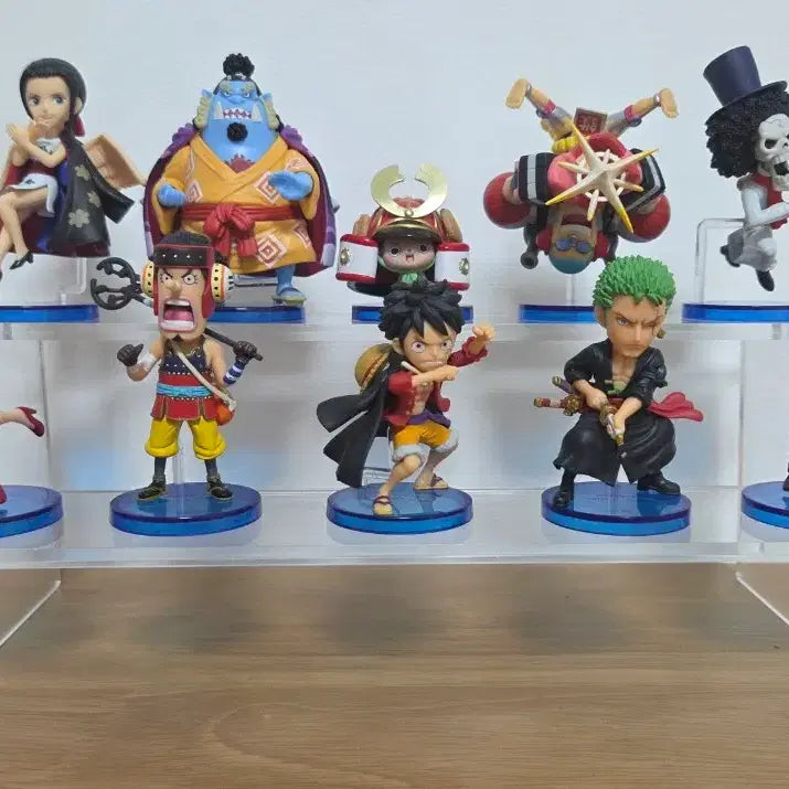 [BUNJANG] One Piece Straw Hat Pirates Onigashima World Collectable Figure Bundle Set (10 Types) / 원피스 월콜 밀짚모자일당 오니가시마 10종 일괄 판매