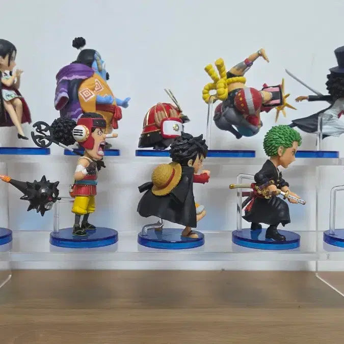 [BUNJANG] One Piece Straw Hat Pirates Onigashima World Collectable Figure Bundle Set (10 Types) / 원피스 월콜 밀짚모자일당 오니가시마 10종 일괄 판매